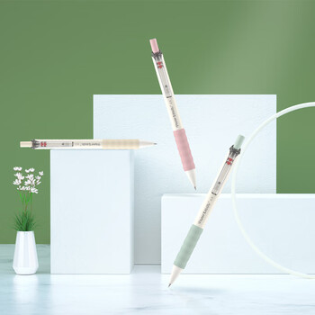 【开学必备】缤乐美(Paper Mate)中性笔0.5mm速干高颜值按动式学生棉花糖黄色笔身G130黑色单支装