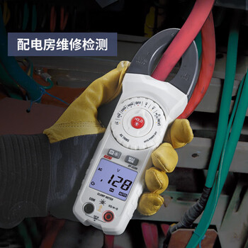华盛昌（CEM）DT-333H数字钳形表 高精度真有效值电流表全自动数显交流电流表多用表万能表