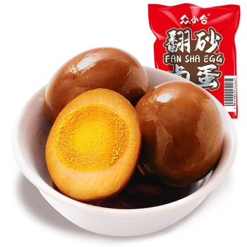 众小合翻砂卤蛋九里铺商行同款推荐翻沙卤蛋功夫卤蛋鸡蛋小吃装
