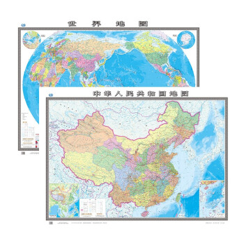 1米辦公室家用精裝高清無拼縫掛圖國道鐵路高速路行政區劃地圖 中國