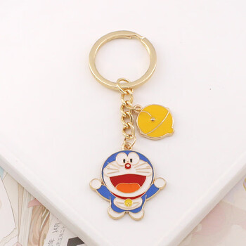 迪士尼日系动漫叮当猫哆啦a梦钥匙扣 学生u盘书包挂件礼物送闺蜜小