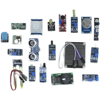 鑫凯辰  适用树莓派/STM32/UNO R3/51单片机16/37/45种传感器模块学习套件37传感器套件（袋装）