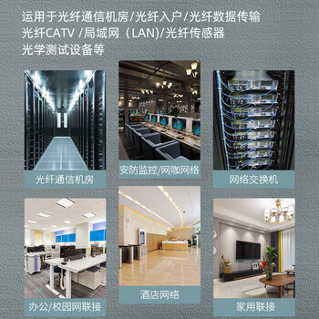 广昌兴(G.C.X) OM4万兆多模光纤跳线MPO-LC 8芯4对母头分支集束光纤兼容100/200/400G光模块收发器连接线3米