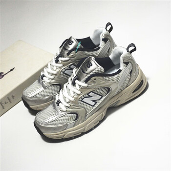 balance官方灰银女鞋秋季流行学生运动鞋情侣老爹鞋男士n 530xb银灰