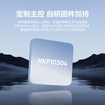 海康威视（HIKVISION）SSD固态硬盘 1TB A4000系列 M.2接口（NVMe协议）PCIe 4.0 读速7000MB/s 台式机笔记本电脑硬盘