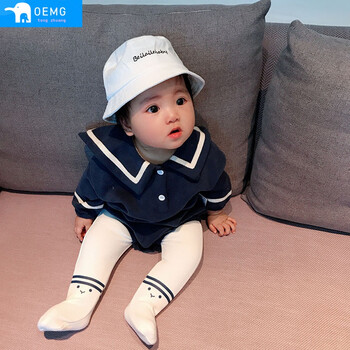 包屁衣长袖新生女婴儿童连体衣服春秋装公主宝宝秋冬包屁衣满月夏装