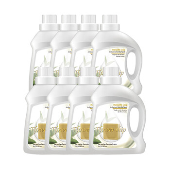花卉诗(Flower ship)抑菌防螨洗衣液超值家庭装16斤(1kg*8瓶)深层洁净祛味无残留 花卉诗(Flower ship)抑菌防螨洗衣液超值家庭装16斤(1kg*8瓶)深层洁净祛味无残留
