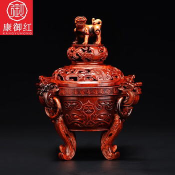 中国骨董品 明時代 銅製雙喜金香爐 熏香爐 熏香用具 高さ8.5cm 200G : 黃銅香爐附蓋古董香爐香爐香爐碗適用於捲棒熏香家庭辦公室