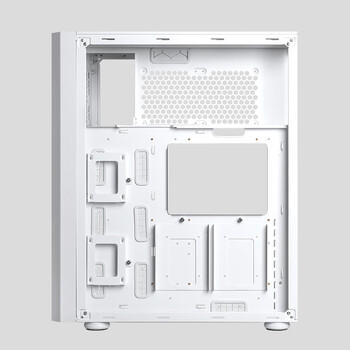 瓦尔基里(VALKYRIE）ONE VK01-W 白色 全塔强化散热台式电脑机箱 支持480水冷 TYPE-C接口 多风扇位