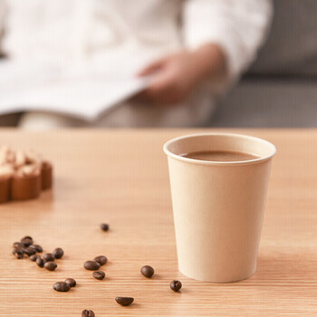 百草园纸杯一次性杯子245ml加厚1000只整箱9盎司竹浆本色无印咖啡杯水杯 百草园纸杯一次性杯子245ml加厚1000只整箱9盎司竹浆本色无印咖啡杯水杯