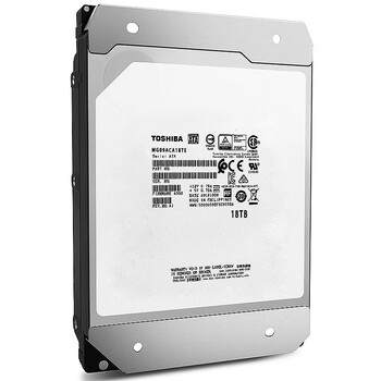 东芝（TOSHIBA）18TB 7200转 512MB  垂直式CMR SATA接口 企业级硬盘(MG09ACA18TE)