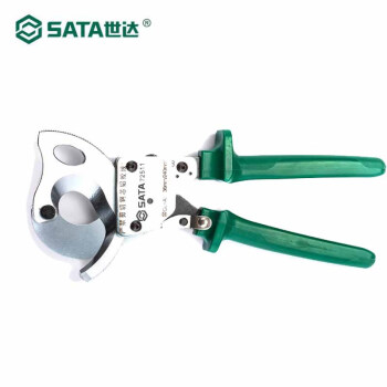 世达（SATA）棘轮式手动电缆剪240MM² 72511-齿轮式电缆剪手动断线钳