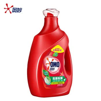 奥妙（OMO）除菌除螨洗衣液2.8KG+400G除菌除螨洗衣液400g*2柠檬洗衣皂2×200g