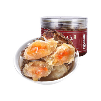 楼茂记珍享醉蟹块450g 即食醉螃蟹块蟹脚生腌蟹咸蟹呛蟹宁波特产海鲜制品楼茂记珍享蟹块450g 图片价格品牌报价 京东
