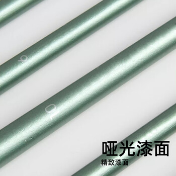佳茉水彩画笔套装尼龙毛专业水彩笔美术学生专用绘画圆头平头水彩颜料套装软头画笔青葱4支装画画笔