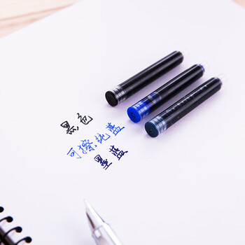 永生 100支装 黑色   钢笔墨囊一次性墨胆小学生钢笔墨囊 2.6mm口径钢笔通用