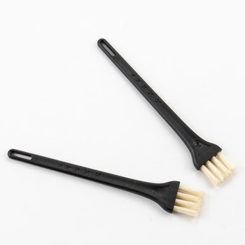 海斯迪克 HKCL-316 防静电刷工业电子产品除尘刷 实验室电路板清洁毛刷 猪鬃刷(5个装)