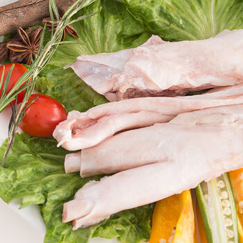 牛蹄筋新鲜冷冻国产黄牛生牛筋牛杂类牛肉火锅食材塔布莫特4斤装