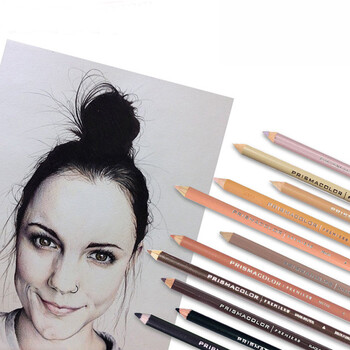 霹雳马（PRISMACOLOR）彩色铅笔 彩铅笔 单只板栗色油性画笔 绘画写生美国三福霹雳马PC1081美术写生