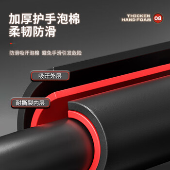 特步（XTEP）家用单杠室内成人引体向上器儿童免打孔门上健身器材运动吊杆 长