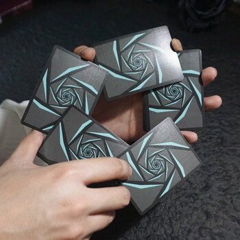 扑克牌高颜值炫酷 【追光v2】瑜慈扑克牌花切练习牌魔术纸牌道具潮流