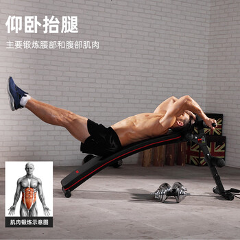 力动(RIDO)仰卧起坐辅助器 健身器材家用 可折叠仰卧板 腹肌器械收腹机TD20 力动(RIDO)仰卧起坐辅助器 健身器材家用 可折叠仰卧板 腹肌器械收腹机TD20