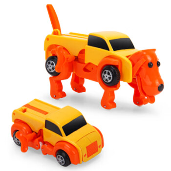上链变形狗发条玩具车会跑小动物小汽车幼儿园宝宝儿童小玩具yz905b