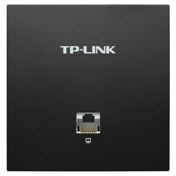 普联（TP-LINK）AX3000双频千兆面板AP大户型全屋wifi6无线mesh组网 PoE供电AC管理 TL-XAP3002GI-PoE碳素黑