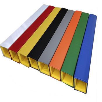 方管篮球架保护套阻燃pvc户外加厚海绵防撞垫包圆柱水泥柱子软包方管