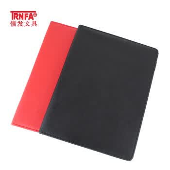 信发TN-B1-01（黑色） A4商务签约本/经理合同文件夹 经典皮面会议夹/合约夹/庆典宣哲本