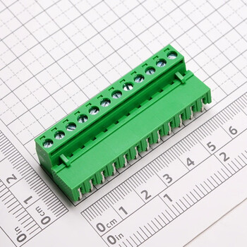 丢石头 KF2EDGK 5.08mm间距 12PIN 弯针款 插拔式接线端子 每件10套（插座+插头） 免焊接