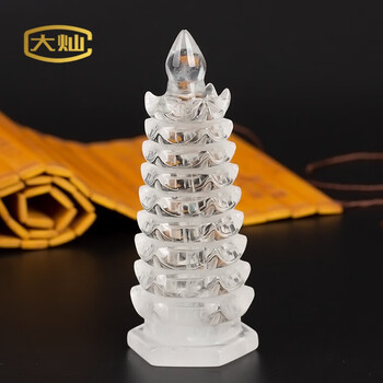 天然白水晶文昌塔品牌及商品- 京东