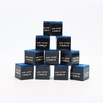 捍升台球杆巧克粉 斯诺克黑八台球杆台球用品赛级擦枪粉 油性 12枚 捍升台球杆巧克粉 斯诺克黑八台球杆台球用品赛级擦枪粉 油性 12枚