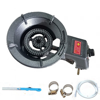 节能大家用猛火炉单个商用铸铁燃气煤气液化气天然气沼气台式单灶大