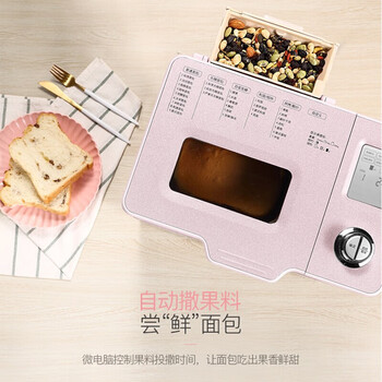 东菱（Donlim）面包机 烤面包机 厨师机 和面团3斤 大功率 揉面机 家用 DL-JD08
