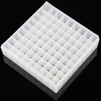 冰禹 BYA-317 冷冻管盒 PP材质冻存管盒 样品盒离心管盒 1.8ml/2ml(81格) 冰禹 BYA-317 冷冻管盒 PP材质冻存管盒 样品盒离心管盒 1.8ml/2ml(81格)