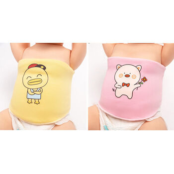 沙筱奕婴儿护肚脐围腹部裹肚保暖纯棉肚兜春夏秋四季新生儿护肚子防