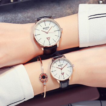 【京东优选】情侣手表一对学生刻字新款韩版潮流手表男女时尚休闲 一