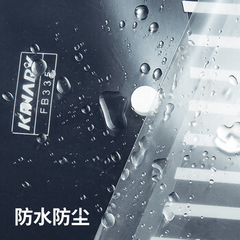 金得利12个装A4透明竖式条纹按扣袋文件袋资料袋学生用试卷收纳袋孕检袋子档案袋FB335-12