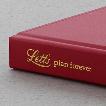 Filofax&Letts联名款英国进口记事本ICON图标系列定页笔记本中号红色日记型内页本090141 Filofax&Letts联名款英国进口记事本ICON图标系列定页笔记本中号红色日记型内页本090141