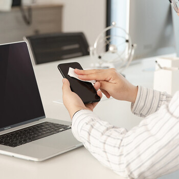 蔡司 手机除菌清洁湿巾120片*1盒 钢琴mac苹果电脑/ipad平板湿巾 