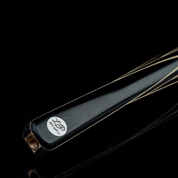 LP台球杆BEC-2黑八小头斯诺克黑8中式八球16彩中头桌球杆勇冠 10mm