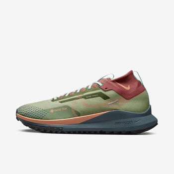 耐克(nike)男鞋react pegasus trail 4 gtx防水越野跑步鞋防滑耐磨
