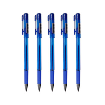 斑马牌（ZEBRA）真好中性笔 0.5mm子弹头签字笔 学生标记笔水性笔 C-JJ1 蓝色 5支装