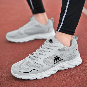 卡帕男鞋跑步鞋2023秋季新款运动鞋网面透气休闲鞋减震耐磨轻便防 kp