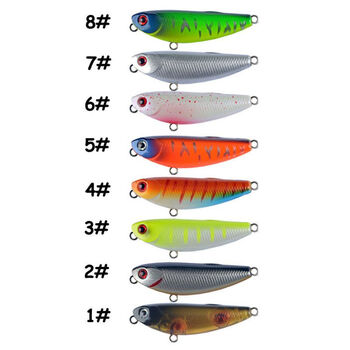 浮水米诺5克之字狗水面系微物路亚饵5cm浮水铅笔小假饵钓红眼鲈鱼翘嘴