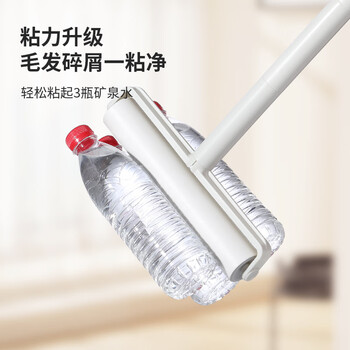 LYNN粘毛器滚筒长杆24cm9卷540撕沾毛地毯床单沙发猫狗去毛神器