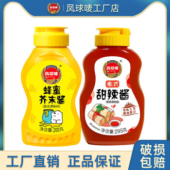 凤球唛新疆番茄酱沙拉酱组合挤压瓶装番茄沙司沙拉儿童薯条蘸酱.