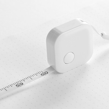 DSB(迪士比)卷尺软尺皮尺 迷你卷尺自动卡位米尺小卷尺量三围钥匙扣伸缩尺子便携 1.5米白色 LT-713 DSB(迪士比)卷尺软尺皮尺 迷你卷尺自动卡位米尺小卷尺量三围钥匙扣伸缩尺子便携 1.5米白色 LT-713