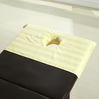 纯棉按摩布推拿巾加厚按摩布推拿布按摩巾推洞口趴枕巾美容院按摩馆